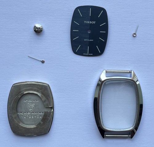 Boitier acier cadran montre - boitier,