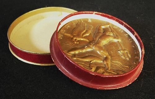 Médaille poséidon neptune - médaille,