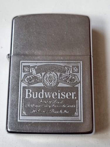 Zippo budweiser 1990 bon - zippo", budweiser"