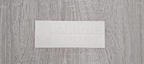 Flocage sponsor parions sport - flocage,