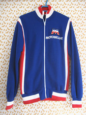 Veste cycliste Motobécane 70'S Acrylique jacket jersey cycling - M / L