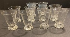 10 Verres Cristal Daum modèle