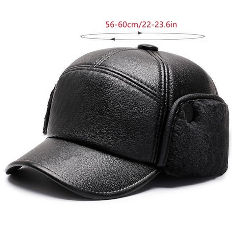 Hommes fausse fourrure chapeau - hommes,