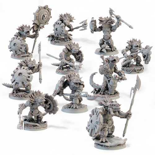 Hommes lézards stargate - -,