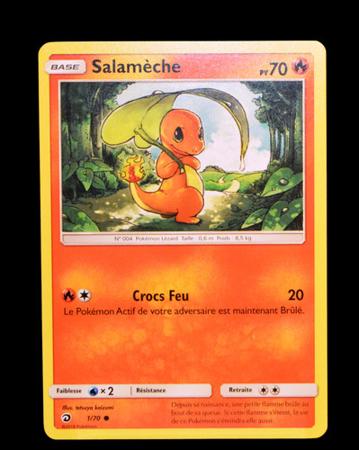 Carte pokémon salamèche 70 - pokémon, 1/70