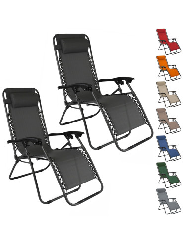 Set chaises pliantes - 2,