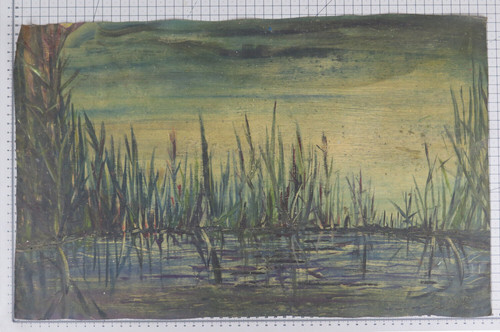 Paysage nocturne ancien - paysage,