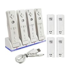 4x Pack Batterie Rechargeable