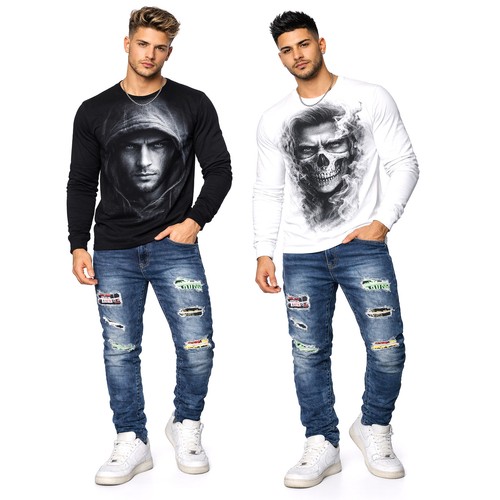 Jeans homme denim pantalons - jeans,