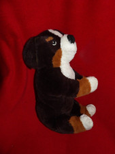 DOUDOU PELUCHE IKEA HOPPIG CHIEN BOUVIER BERNOIS MARRON BLANC
