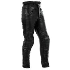 Pantalon Cuir Vachette Moto Motard Sport Protections CE Homme Femme