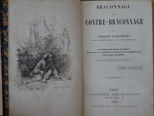 Adolphe houdetot braconnage - d'houdetot,