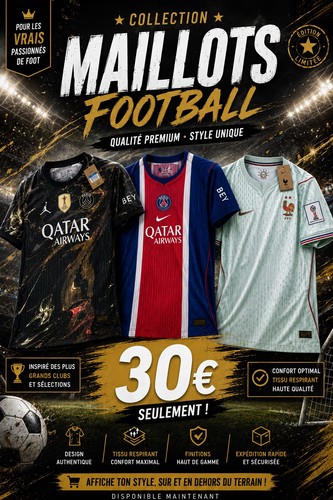 Maillot foot 2026 - maillot,