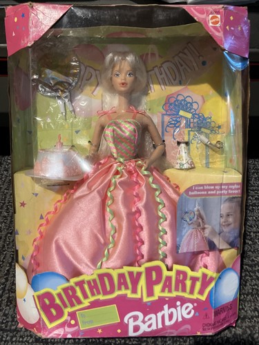 1998 vintage birthday barbie - 1998,
