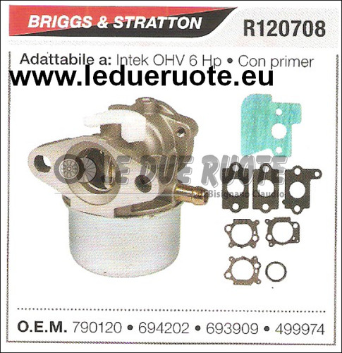 694202 carburateur cuve - 694202,