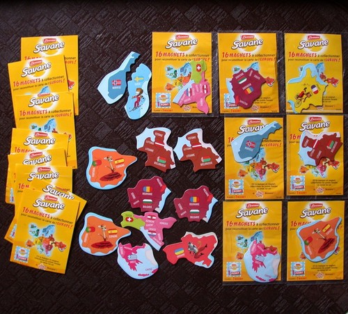 Lot magnets savane brossard - 18,