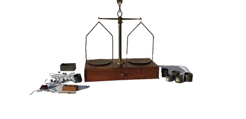 Ancienne balance commerce - ancienne,
