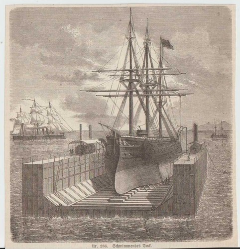 Dock flottant bateau voile - dock,