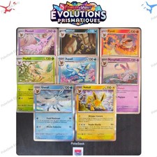 Lot De 8 Cartes Pokémon HOLO Évolitions EV8.5 EVOLUTIONS PRISMATIQUES FR NEUF