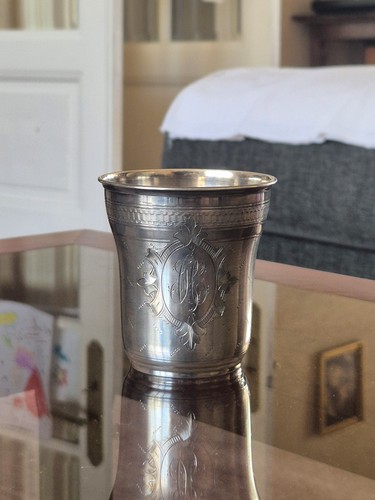 Ancienne timbale baptême - timbale,