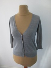 Gilet occasion femme Zadig & Voltaire en laine gris Taille 36 comme neuf