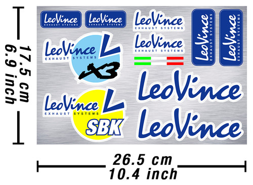 Leo vince decals - leo,