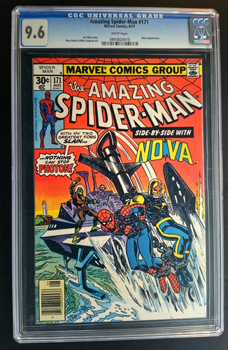 Amazing spider man 171 cgc - amazing,