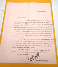 MARCELLE MAURETTE Autographe