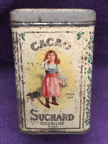 Boite chocolat suchard - boite,