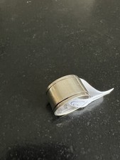 Bague argent 925 homme, Bague Tournante, Anneau Rotatif Anti-stress.