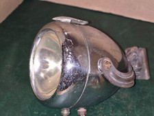 Optique de Phare Marchal Modèle Obus tres Ancienne glace plane sans marque