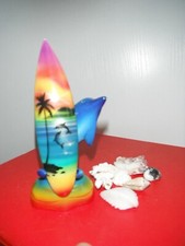 FIGURINE DAUPHIN & PLANCHE DE