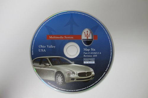 Maserati 2005 navigation gps - maserati,