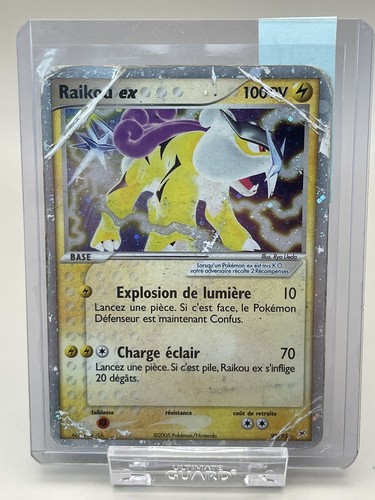 Carte pokémon raikou - pokémon,