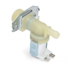 Vanne D'Entrée Électrique 1 Voie 180° Ø12mm Pour Lave-Linge Whirpool, Indesit