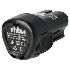Batterie pour Black & Decker BDCDMT112 EGBL108 HPL106 EGBL108KB GKC108 1,5Ah 12V