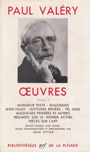 Paul valéry oeuvres tome - valéry,