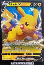 Carte Pokemon PIKACHU SWSH061 PROMO Ultra Rare V EB4.5 FR NEUF