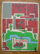 MAQUETTE EN BOIS VINTAGE