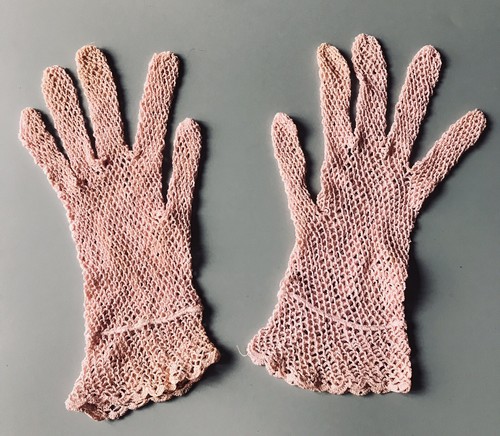Paire gants anciens - gants, en