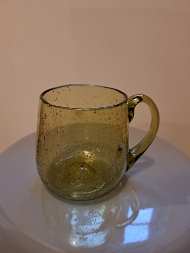 Chope verre bullé - chope,