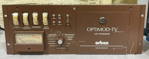 Orban optimod 8182a sap - optimod, 8182a/sap