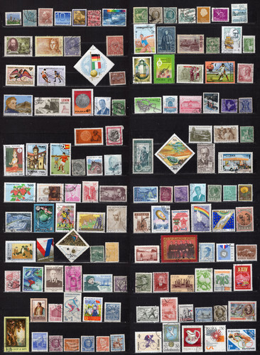 Lot timbres divers - de,