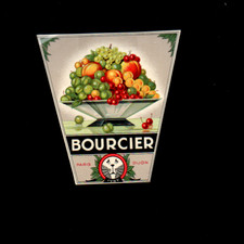 étiquette image ancien