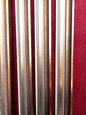 Lot de 4 baguettes en bois