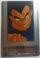 Carte dragon ball platina Special card silver Superhero Super Hero Adali S-3
