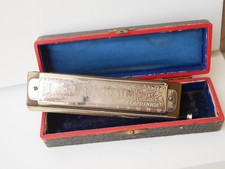 HARMONICA HOHNER SUPER CHROMONICA  en C   + Boite      made germany