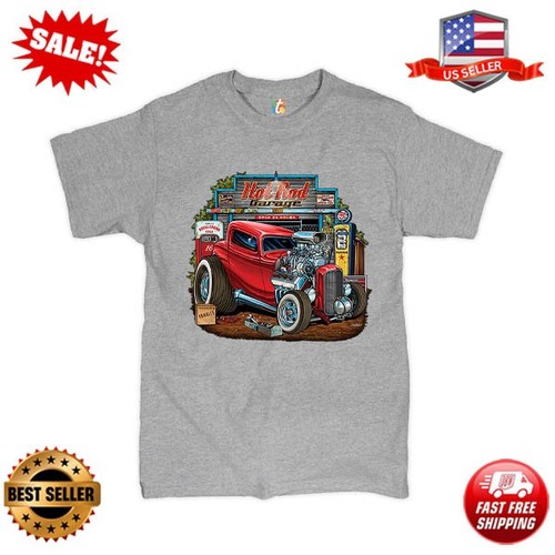 Hot rod garage shirt route - rod, t-shirt