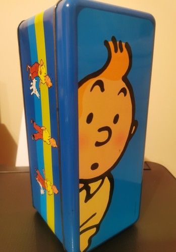 Boite tintin delacre 2012 - boite,