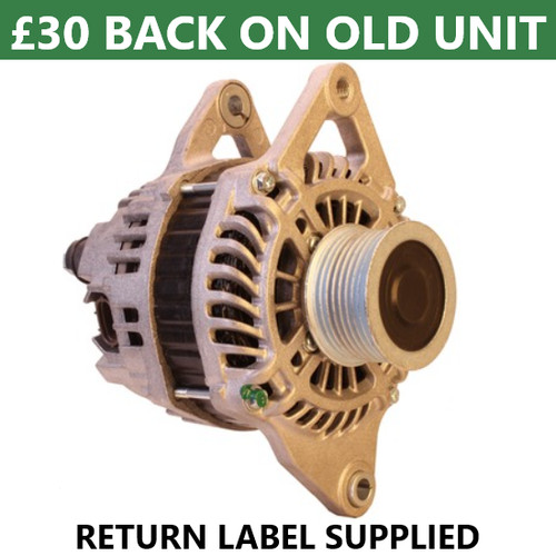 Mazda mzr cd - 6, alternator